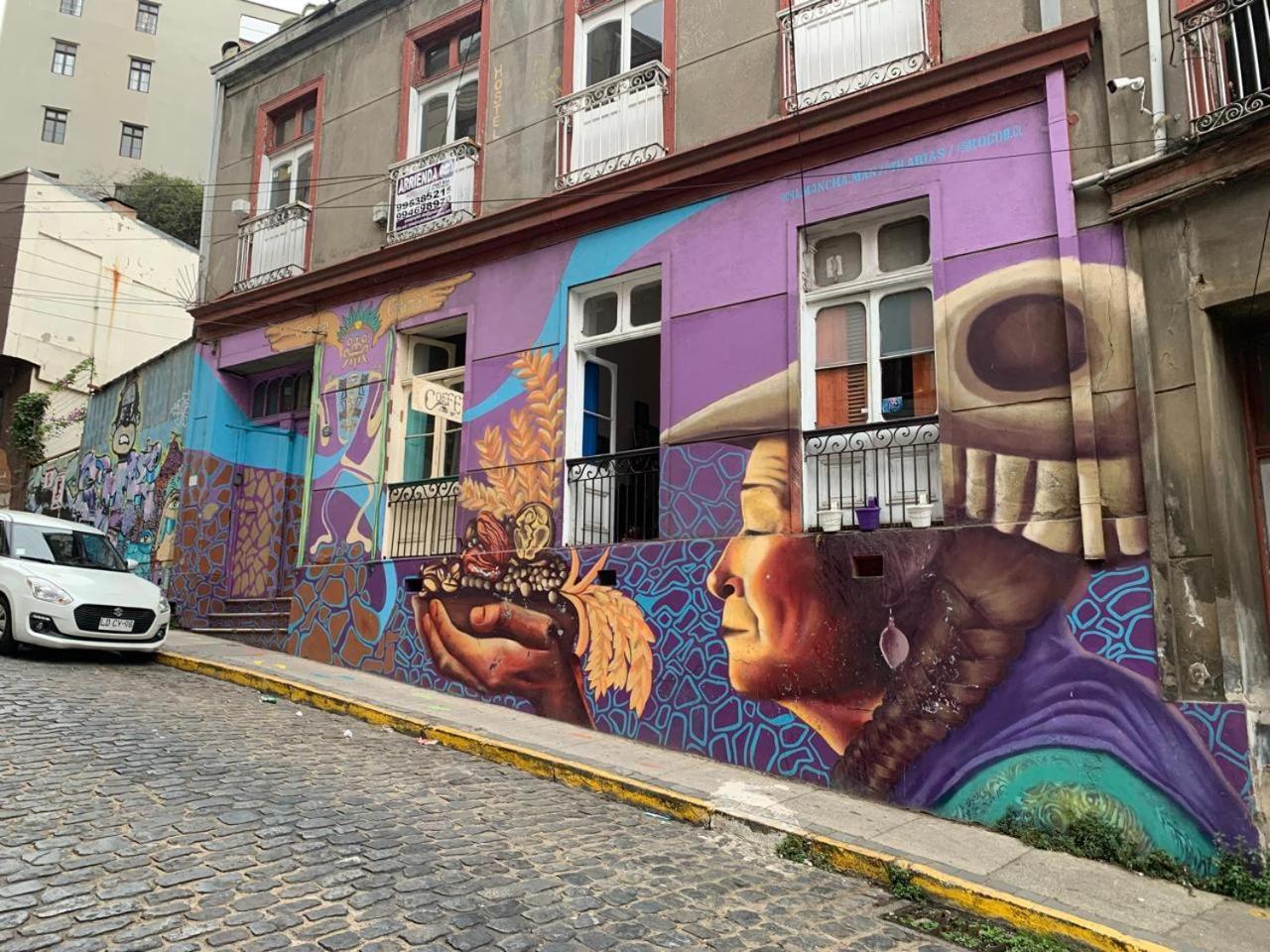 Art Hostel Casa Chaman Valparaíso Extérieur photo